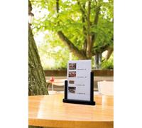 Securit Ardoise de table TABLE, A4, teck