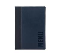 Protège-menus TRENDY, A4, bleu