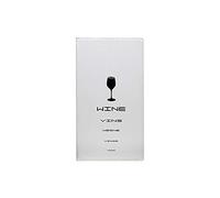 Securit Long tendance Cuir Style Vin support avec deux double insert - Blanc