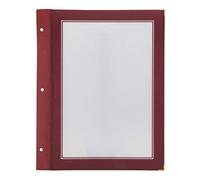Securit Lot de 5 Inserts Double-face pour Protège-menus A4 Gamme Wood (1 Insert = 2 Vues)