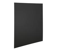 SECURIT - Lot de 6 Tableaux Noirs Muraux Sans Cadre - Coloris Noir | Pour Marqueur à Craie Liquide - Ardoises à Positionnement Personnalisable -1 Ardoise - 40 x 40 cm - Noir
