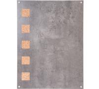 Securit LW-GY-58 Securit Tableau noir LIVING WALL, (L) 380 x (H) 580 mm