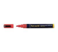 Securit Marqueur Craie Original Medium Pte Biseau 2 - 6 Mm Rouge