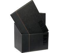 Securit MC-BOX-TRA4-BL Securit Porte-menus TRENDY, format A4, noir, boîte de 20