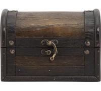 Securit MC-BPBOX-AN Securit Coffre au trésor "Treasure Antique", en bois tendu