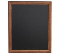 Securit Tableau noir WBU-DB-50 50 x 60 cm cadre bois brun foncé