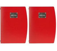 Securit protège-menu Rio rouge - A4 (Lot de 2)