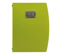 Securit Rio A4 support pour carte de menu avec 1 double insert - Vert