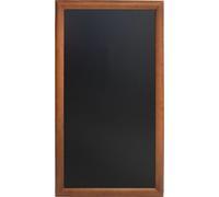 Securit Tableau blanc mural LONG 56 x 100 cm, marron foncé