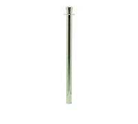 Securit Tableau noir 100 cm Tête Plate Post Barrière classique - Chrome