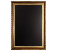 Tableau noir mural Gold Board, hauteur : 835 mm, longueur : 630 mm, peinture dorée