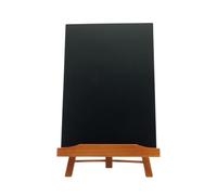 Ardoise de table JUNIOR avec chevalet, acajou