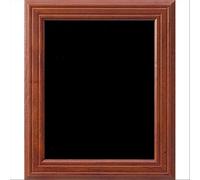 Securit Tableau noir mural finition laquée Acajou 30 x 40 cm