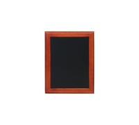 Securit - Tableau noir - Résistant aux intempéries - Cadre acajou - 40x50cm - WBU-M-40