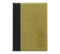 Securit Trendy Classeur à cartes à manger A5 1 insert double face Vert