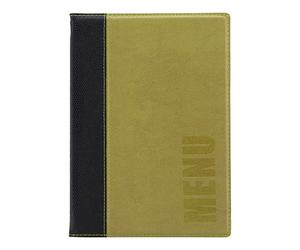 Securit Trendy Classeur à cartes à manger A5 1 insert double face Vert