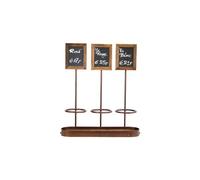 Securit WB-WR-3 Tableau noir pour 3 bouteilles Multicolore 45 x 38 x 10 cm