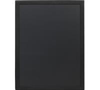 Securit WBU-BL-70 Tableau noir Securit UNIVERSAL, avec cadre en bois, noir