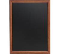 Securit WBU-DB-50 Tableau noir Securit UNIVERSAL, avec cadre en bois, brun foncé