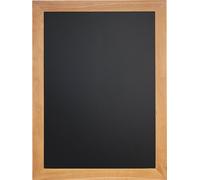 Securit WBU-TE-30 Securit Tableau noir UNIVERSAL, avec cadre en bois, teck
