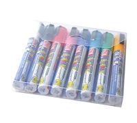 Securit Zig Posterman All Weather Assorted Markers - 2x6mm (Pack 8)