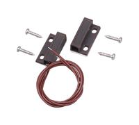 Sécurité encastrée, filaire, normalement ouvert | Interrupteur magnétique de porte filaire 24 AWG, systèmes d'alarme anti-effraction pour la maison, normalement fermé ou