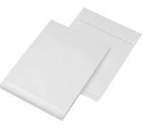 SECURITEX Pochette d'expédition à soufflets, B4, blanche, sans fenêtre