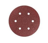 Secwell 25 Pièces Disque a Poncer 150mm 6 Trous Disque Abrasif Auto-adhésif Papier Abrasifs Grain 150