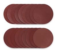 Secwell Disques Abrasifs 150mm Disque Poncage 72 Pièces Papier Abrasif | 6 Pouce Auto-adhésif Disques a Poncer 60/100/150/240/320/400/600/800/1200 Grain