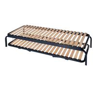 Sedac Ensemble lit gigogne - 70x190-20 Lattes Bois - Made in France - Gain de Place