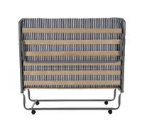 Sedac Lit Pliant - 120x190 - Gain de Place - 15 Lattes Bois Made in France - 1/2 Personne