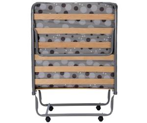 Sedac Lit Pliant - 80x190 - Gain de Place - 15 Lattes Bois Made in France - 1 Personne