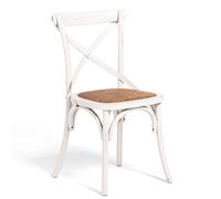 Sedia Poltroncina Country Biscottini in Legno Tiglio 48x52x88 Shabby Chic