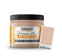 SEEBAUER diy Peinture murale rouge pour intérieur (No. 308 Canadian Forest 300 ml) Tons rouges haute opacité