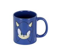 Karactermania Tasse à l'effigie de Sonic the Hedgehog 9,5 x 13 x 7,8 cm Bleu