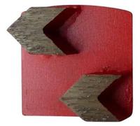 Segment de ponçage diamanté Gr 40 fixation compatible Husqvarna - béton dur, chape, époxy - Diamwood