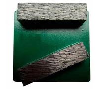 Segment de ponçage diamanté Gr 40 fixation compatible Husqvarna - béton frais, chape, matériaux abrasifs - Diamwood