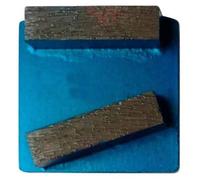 Segment de ponçage diamanté Gr 40 fixation compatible Husqvarna - béton très dur ou chape - Diamwood
