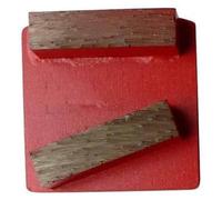 Segment de ponçage diamanté Gr 80 fixation compatible Husqvarna - béton dur ou chape - Diamwood