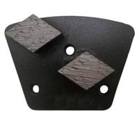 Segment de ponçage diamanté HCO Gr 30 à 3 trous avec connexion M6 - béton extrêmement dur - Diamwood