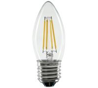 Segula 55314 LED CEE G (A - G) E27 forme de flamme 3.2 W = 26 W blanc chaud (Ø x L) 35 mm x 100 mm 1 pc(s)