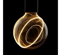 Segula Illusion Ampoule LED à tête fumée en biseau G125 E27, 2200 K, 5 W, 55114, Sonderbauform, G125