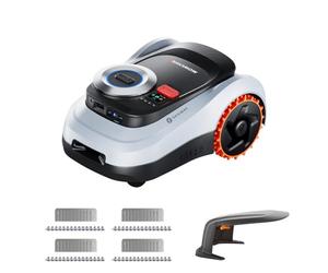 Segway Navimow i208 LiDAR Kit avec Garage M + 4 Kits de Lames, pentes de 45%, LiDAR à Semi-conducteurs et Vision, cartographie Automatique, sans Fil, sans antenne, 4G intégré (expédié séparément)