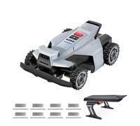 Segway Navimow X420 Robot Tondeuse, Garage X + 8 Kits Lames | 4 Roues Motrices, Pentes 84%, Rayon de Braquage Zéro, MowMentum 2×180 W, Sans Fil (expédié séparément)