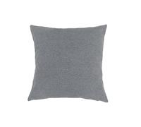 Sehlbach Coussin Tricot, Gris, 45 x 45 cm Coussin, Tricot Doux, Housse détachable, Note élégante, Confort agréable, Accents de Style