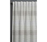 Sehlbach Rideau prêt à Poser avec Bande pour Rideau, Bande tissée, Beige, 140 x 245 cm Rideaux, Translucides, Opaques, Certifiés Oeko-Tex, Polyvalents, Fixation Facile