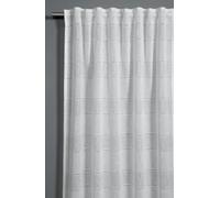 Sehlbach Rideau prêt à Poser avec Bande pour Rideaux, Fil à Effet, Blanc, 140 x 245 cm Rideaux, Translucides, Opaques, Certifiés Oeko-Tex, Combinaisons Multiples, Bande de raccourcissement