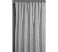 Sehlbach Rideau prêt à Poser avec Bande pour Rideaux, Structure Blackout, Gris, 140 x 175 cm Rideaux, Structure Blackout, Économie d'énergie, Antichaleur, Absorption Acoustique, Facile à Fixer