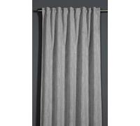 Sehlbach Rideau prêt à Poser, Bande pour Rideaux, Structure Blackout avec revêtement, Gris, 130 x 245 cm Rideaux, Occultant, Économie d'énergie, Absorption Acoustique, Design élégant, Fixation Facile