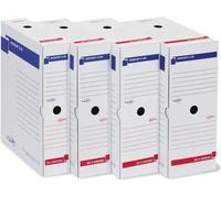 SEI Rota 673208 Boîte à archives Carton Bleu, Rouge, Blanc